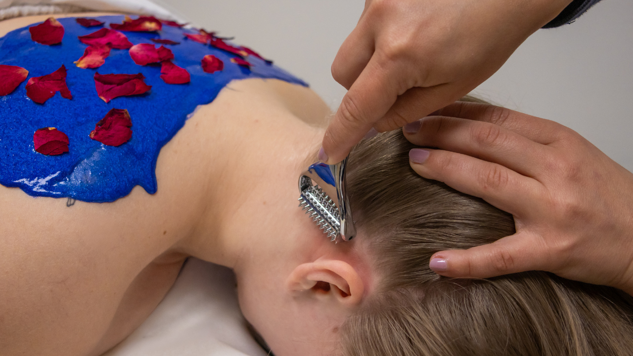 Dry Sculpt & detox back facial
