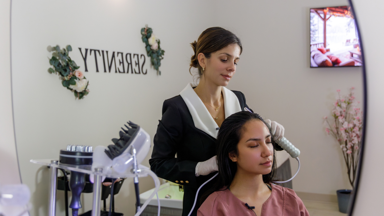 Sensory HeadSpa w/collagen + detox foot bath | 75 Minutes